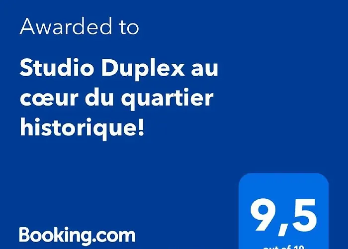 Studio Duplex Au Coeur Du Quartier Historique!